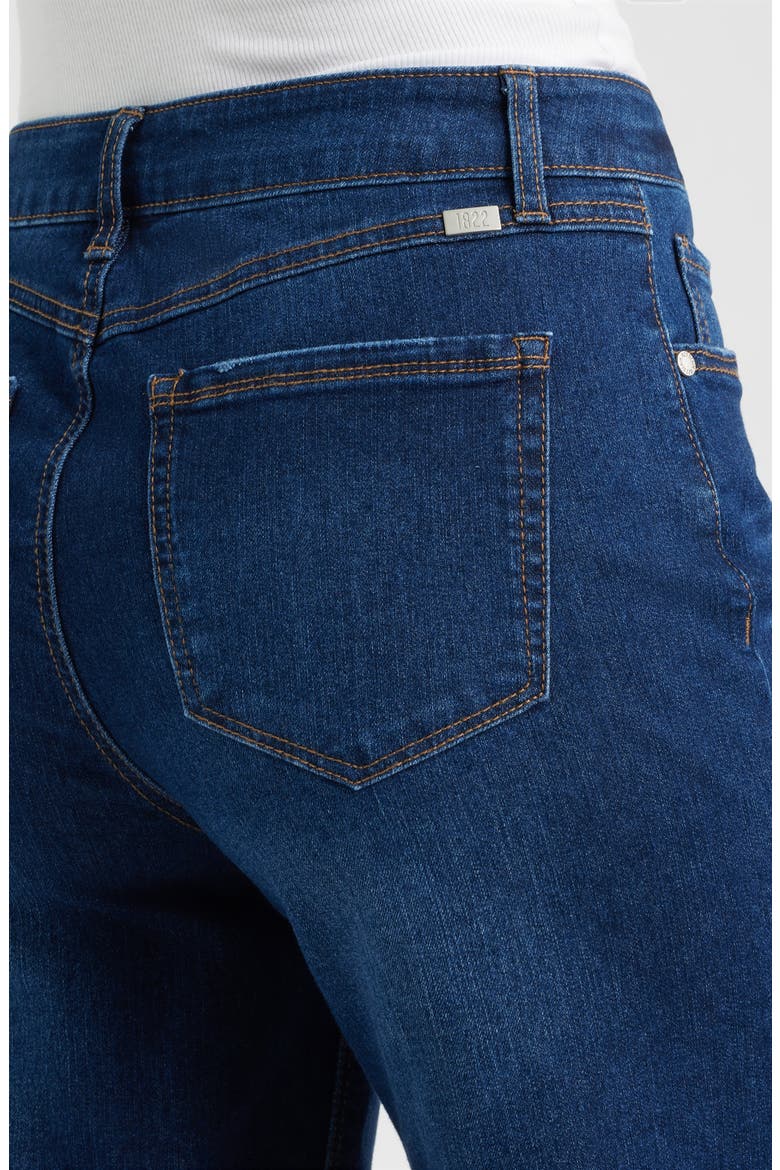 Mid Rise Slim Wide Leg Jeans, Alternate, color, GROVE