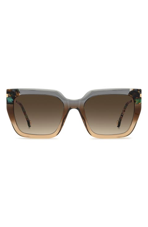 55mm Rectangular Sunglasses