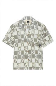 Boardies Kids' Clara Palm Button-Up Shirt