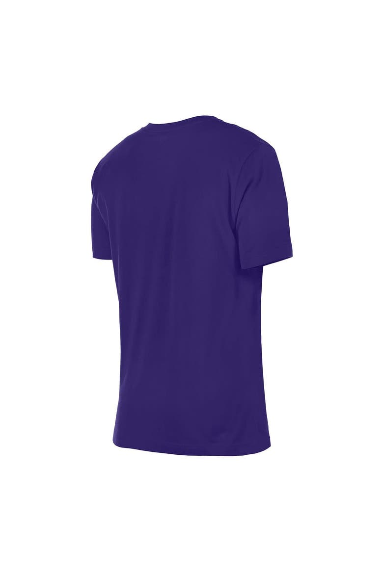 Women's New Era Purple Los Angeles Lakers Glam Game Flower T-Shirt, Alternate, color, Purple