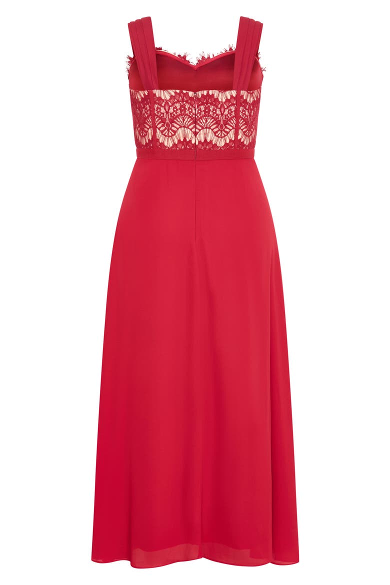 Sweet Evie Dress, Alternate, color, RED