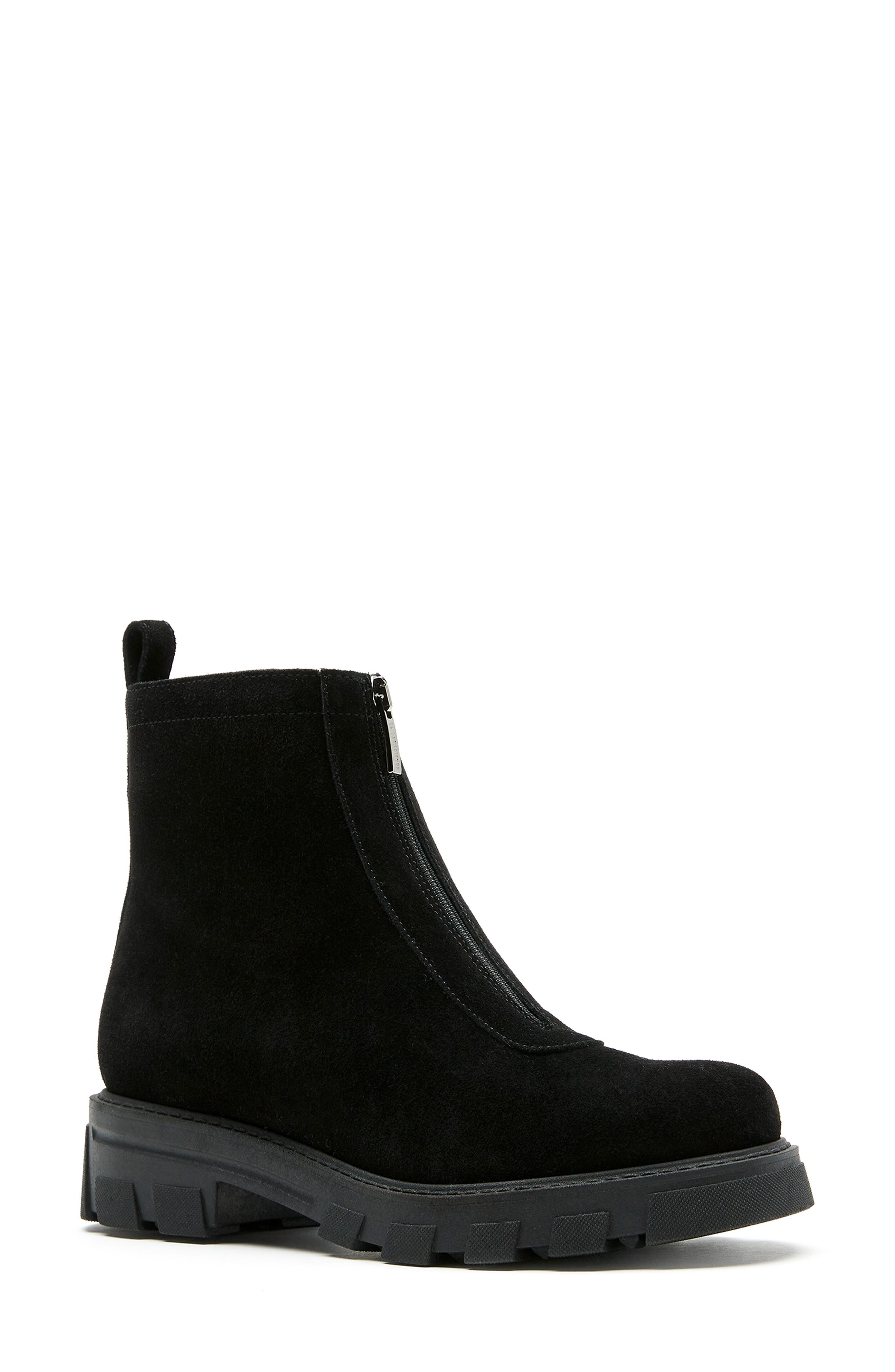 La Canadienne Keith City Dry&lt;sup&gt;™&lt;/sup&gt; Waterproof Bootie, Main, color, Black Suede
