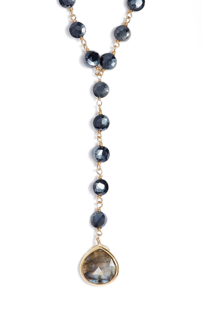 ela rae Yaeli Coin Necklace, Main, color, 