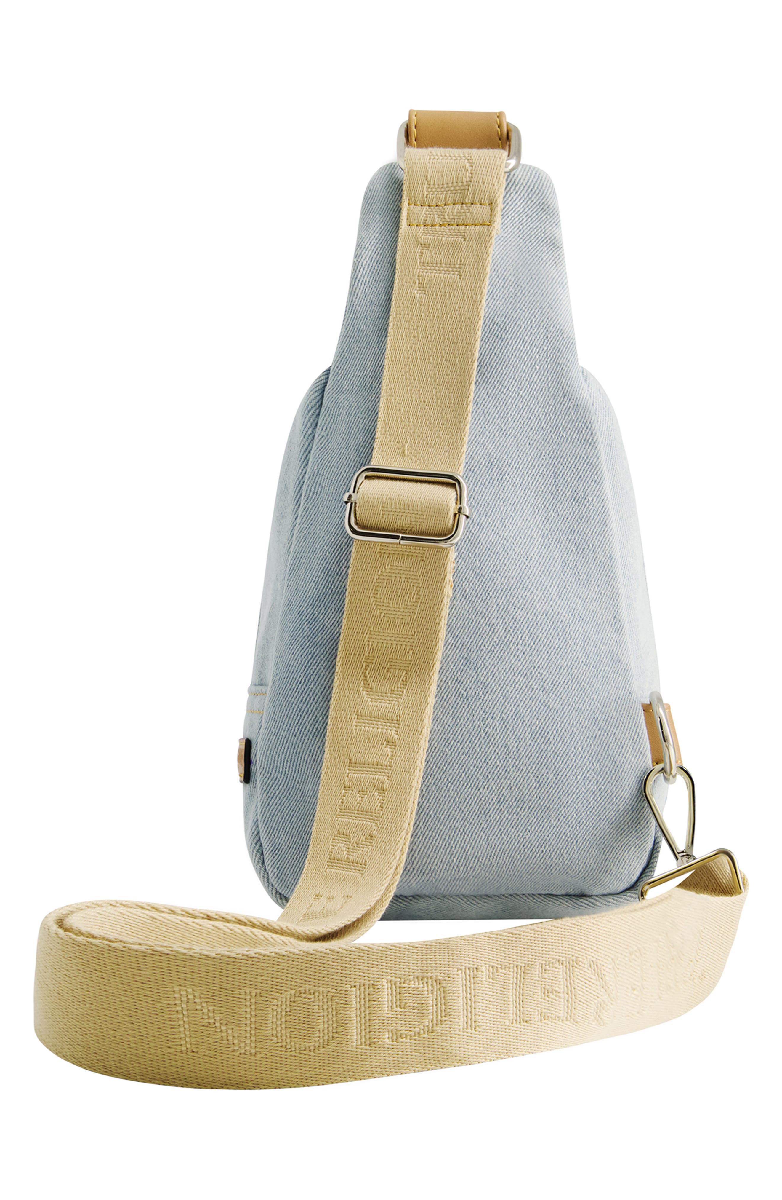 Stitched Horseshoe Sling, Alternate, color, LIGHT BLUE