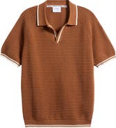Percival Tennis Johnny Collar Sweater Polo