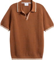 Percival Tennis Johnny Collar Sweater Polo