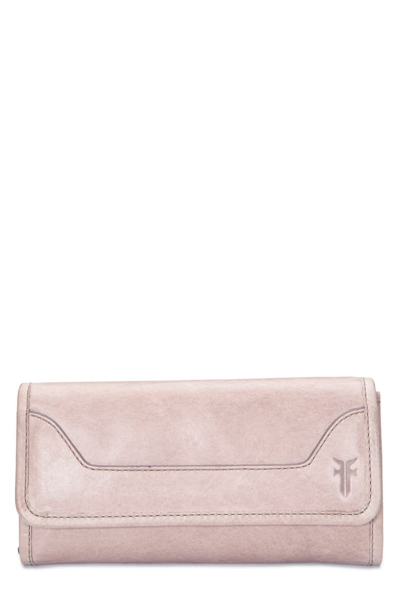 Melissa Leather Wallet, Main, color, MUSHROOM