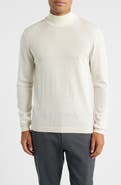 Jack Victor Mock Neck Wool & Silk Sweater