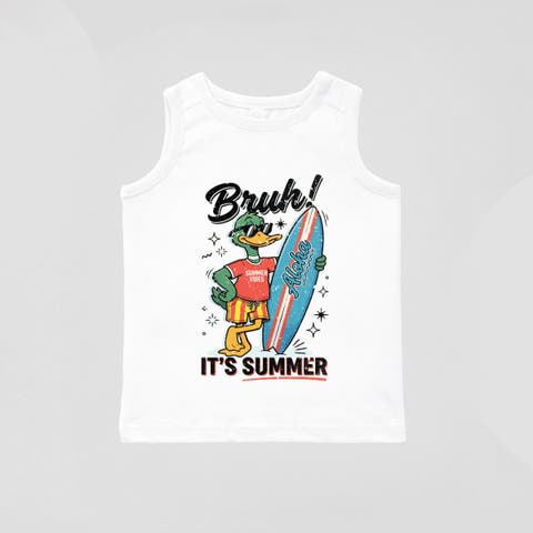 Bruh! It's Summer Duck Tank (Toddler)