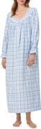Eileen West Long Sleeve Cotton Flannel Ballet Nightgown