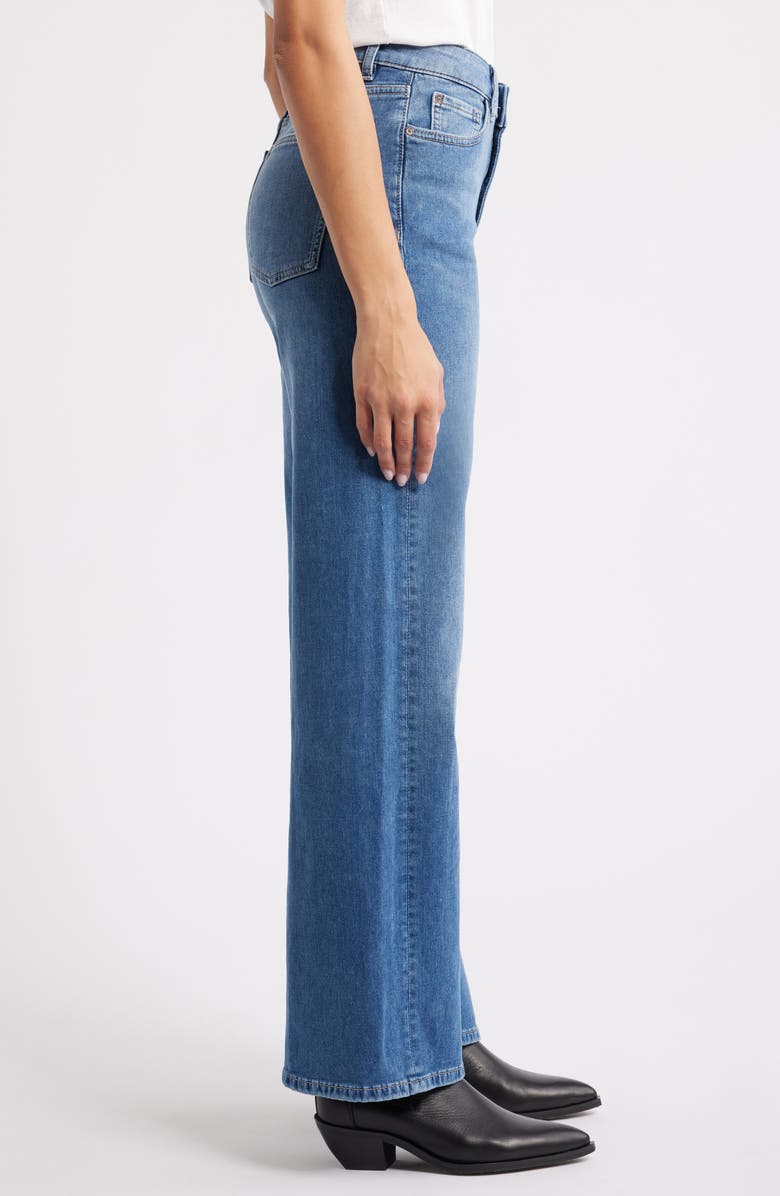 WARP+WEFT NCE High Waist Wide Leg Jeans, Alternate, color, Day Dreamer