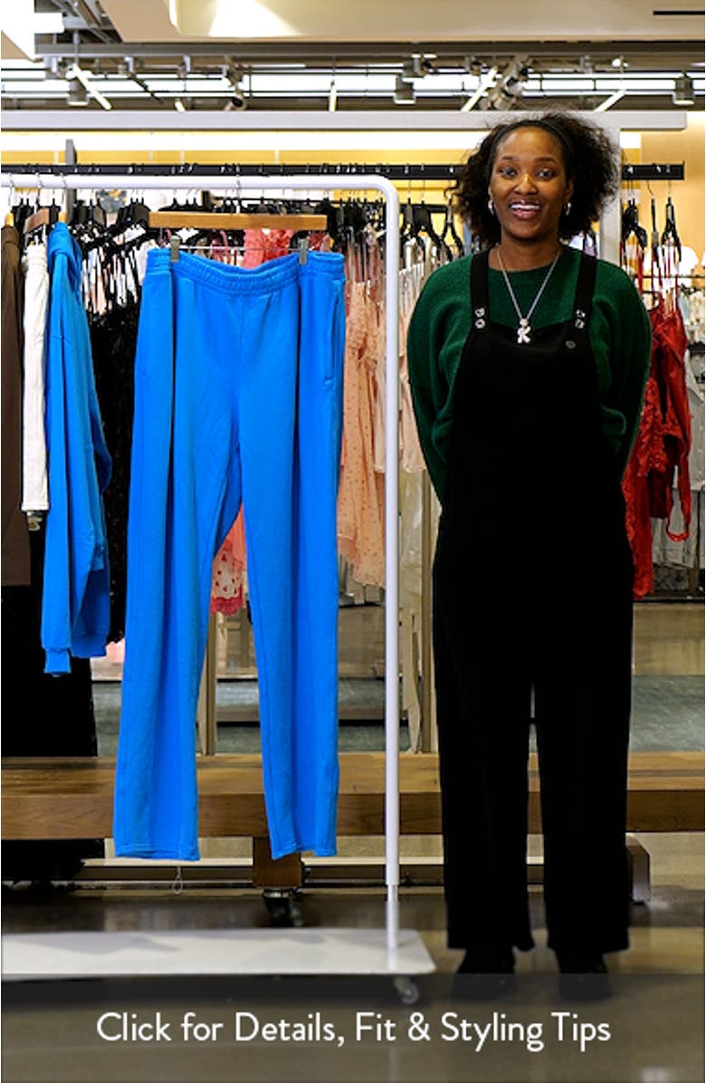 Oversize French Terry Pants, sales video thumbnail