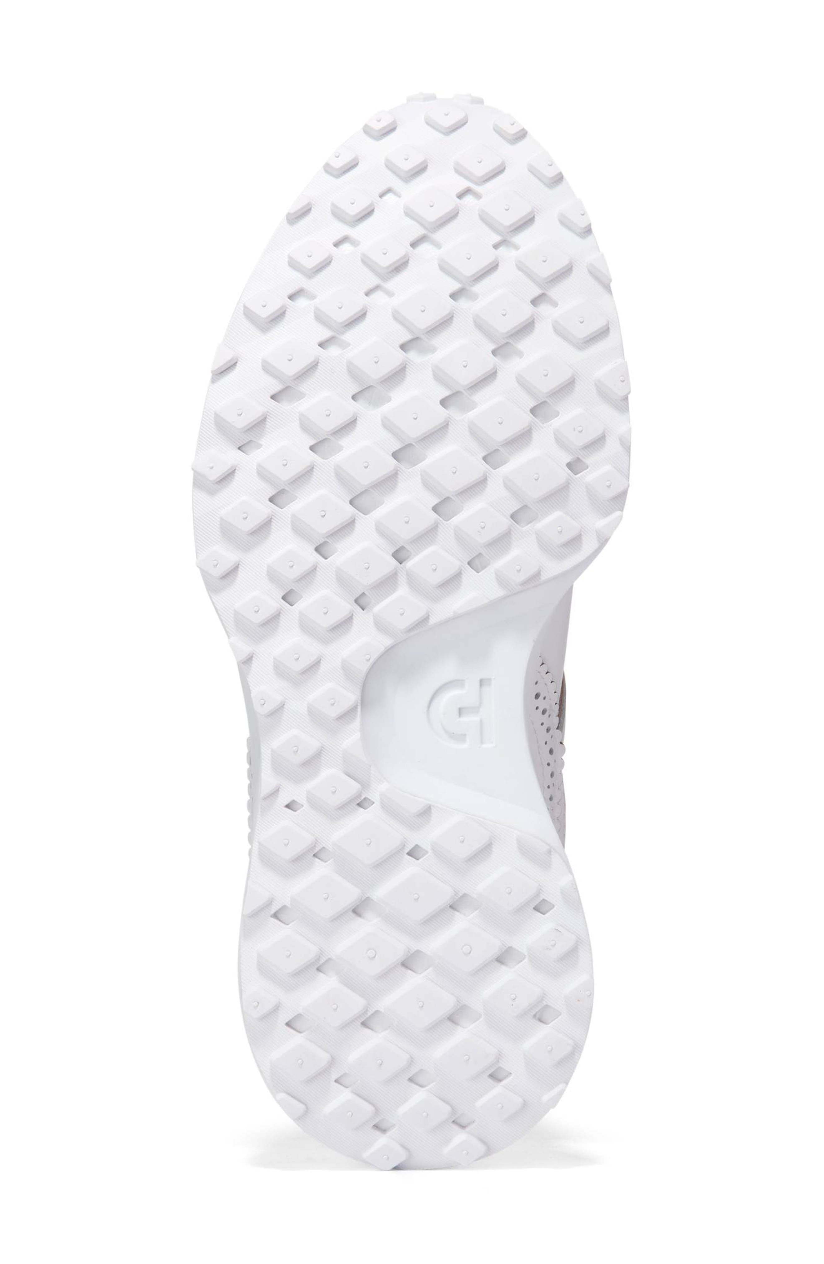 Cole Haan Grand Crosscourt Hallet Run Sneaker, Alternate, color, White / Oat Suede/ Gum