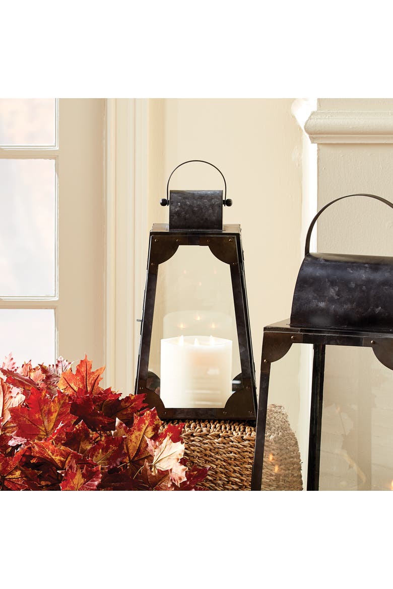 Madera Outdoor Lantern, Alternate, color, Gray