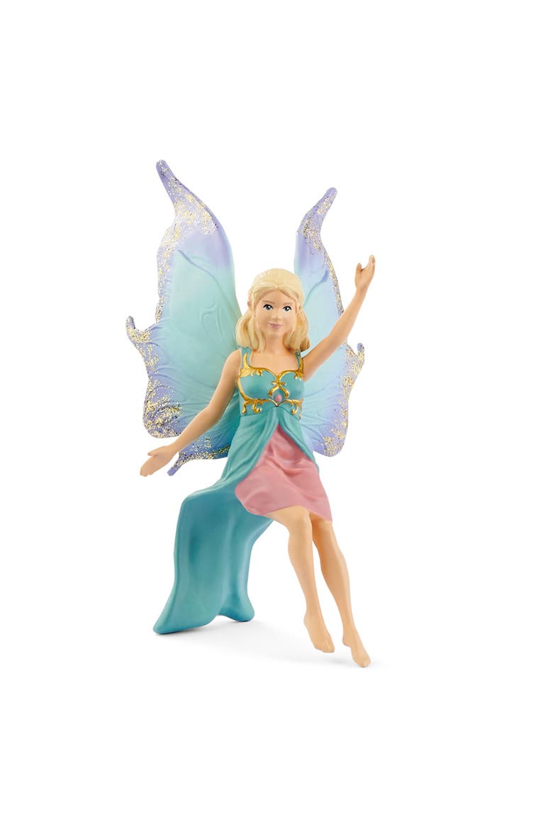 Bayala Fairy In Flight On Winged Lion, 2 Piece Figurine Playset, Alternate, color, Multicolored