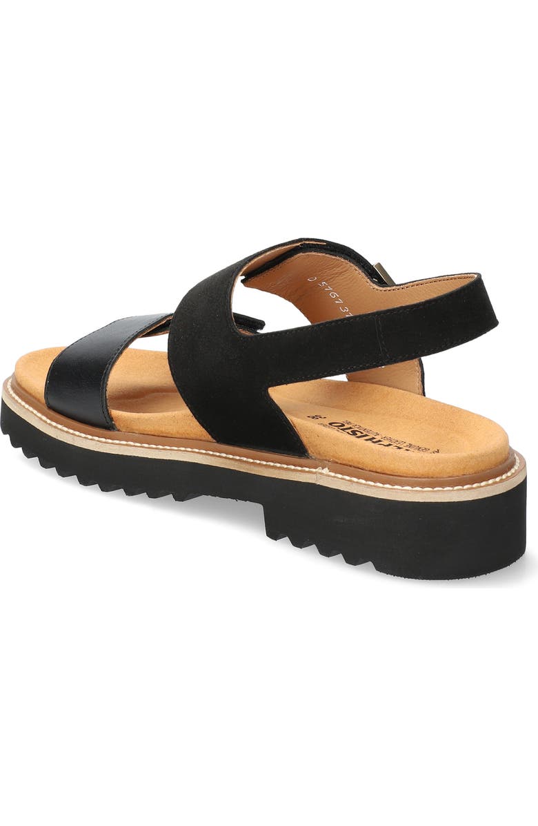 Mephisto Violane Platform Sandal, Alternate, color, Black