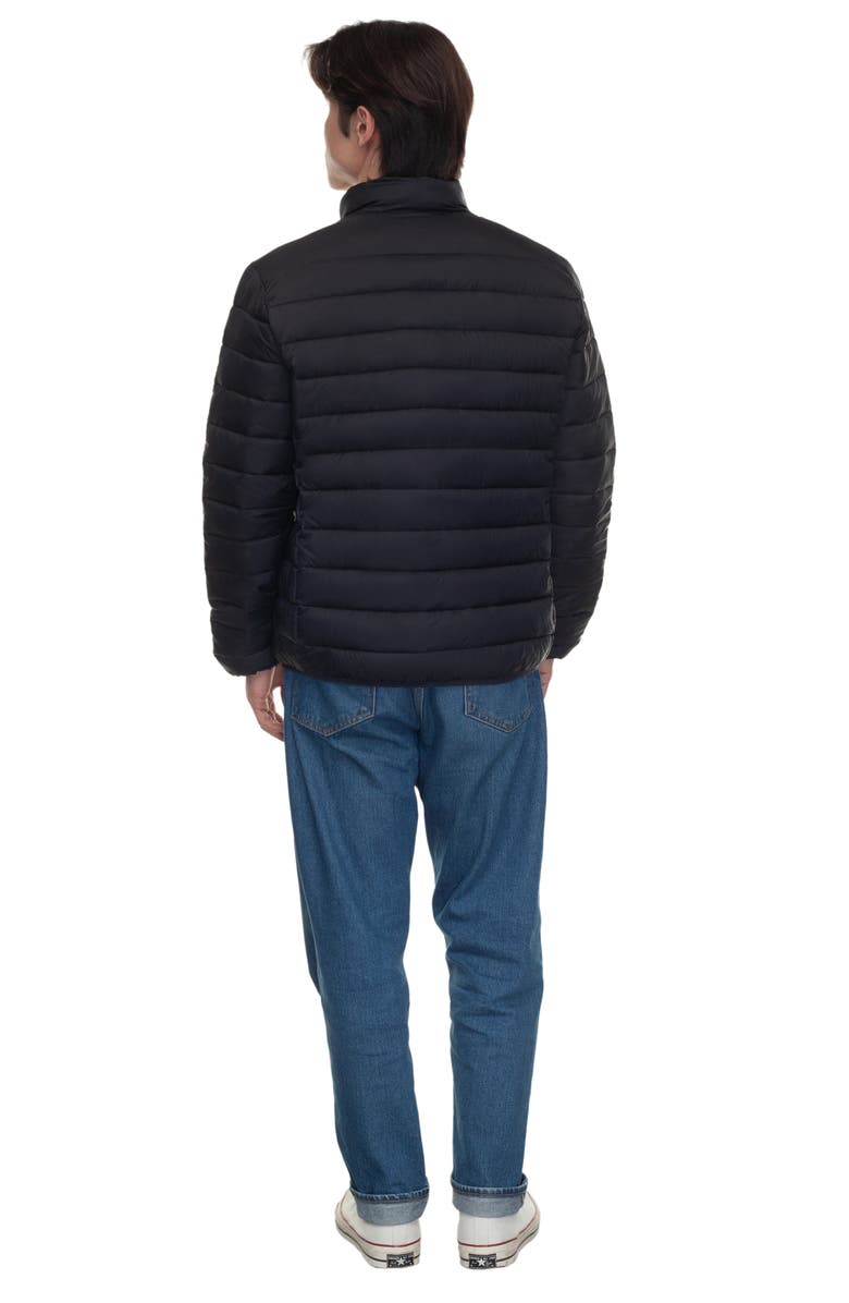 Rokka&Rolla Lightweight Packable Puffer Jacket, Alternate, color, Black