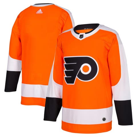 Men's adidas Orange Philadelphia Flyers Home Authentic Blank Jersey