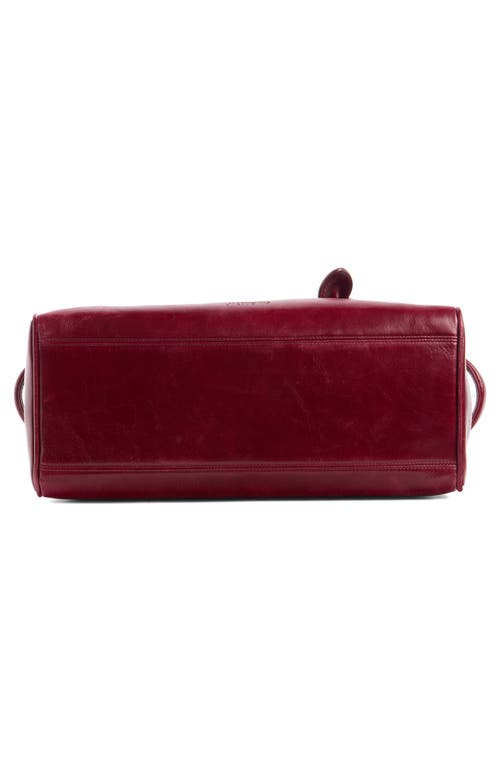 Jacquemus Le Turismo Soft Calf Leather Shoulder Bag In Burgundy