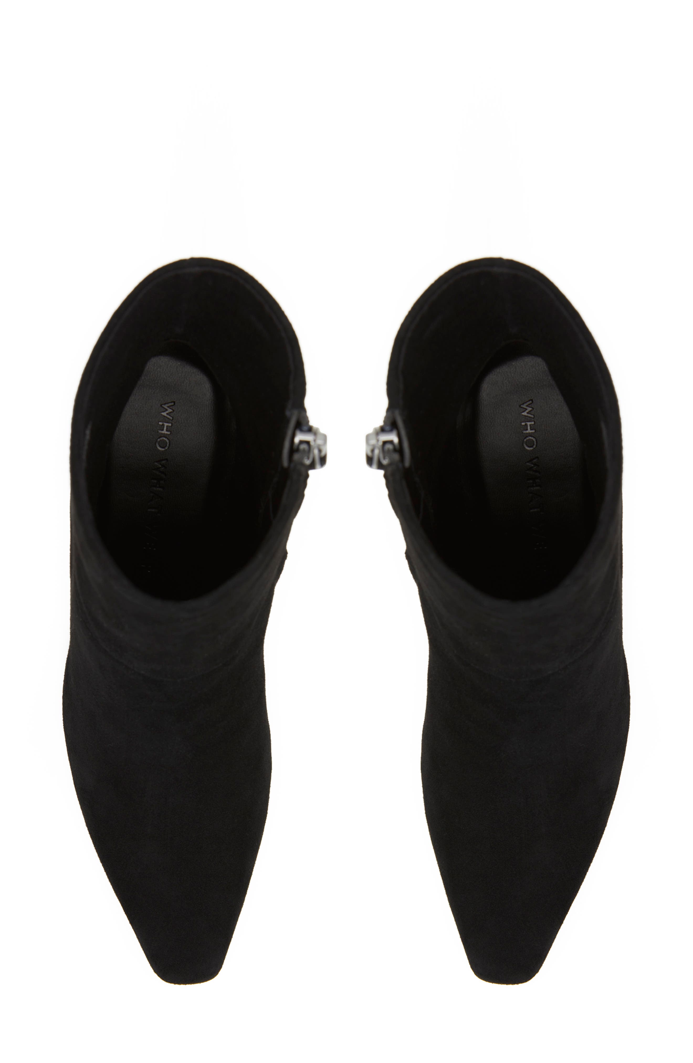 Who What Wear Iris Bootie, Alternate, color, 