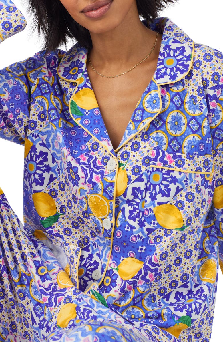 BedHead Pajamas Print Stretch Jersey Pajamas, Alternate, color, 