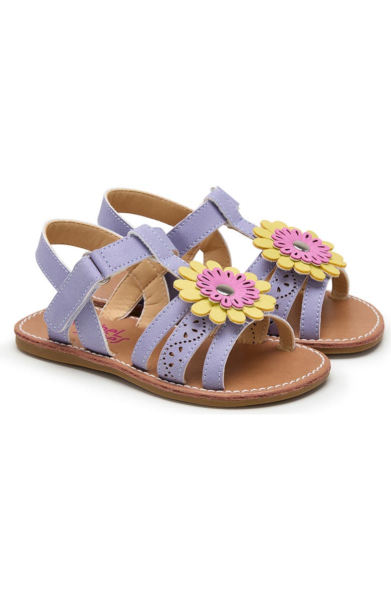 RACHEL SHOES Kids' Flower Sandal, Main, color, Lilac/ Multi