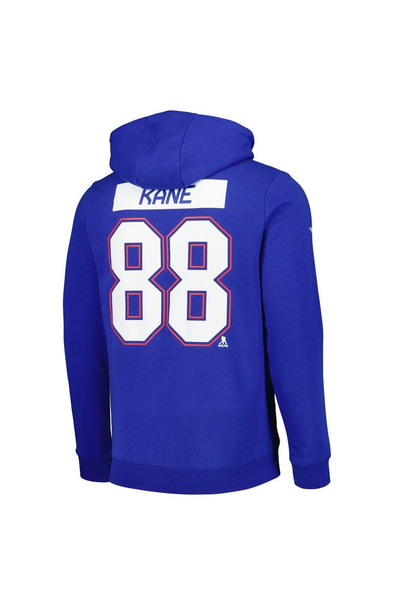 LEVELWEAR Men's Levelwear Patrick Kane Blue New York Rangers Name & Number Pullover Hoodie, Alternate, color, 