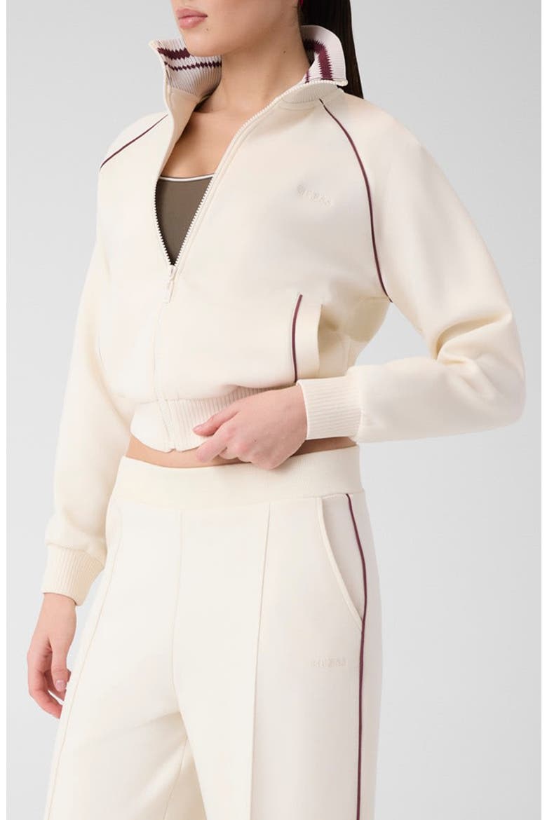 Sibilla Full Zip Sweatshirt, Main, color, VANILLA CREAM
