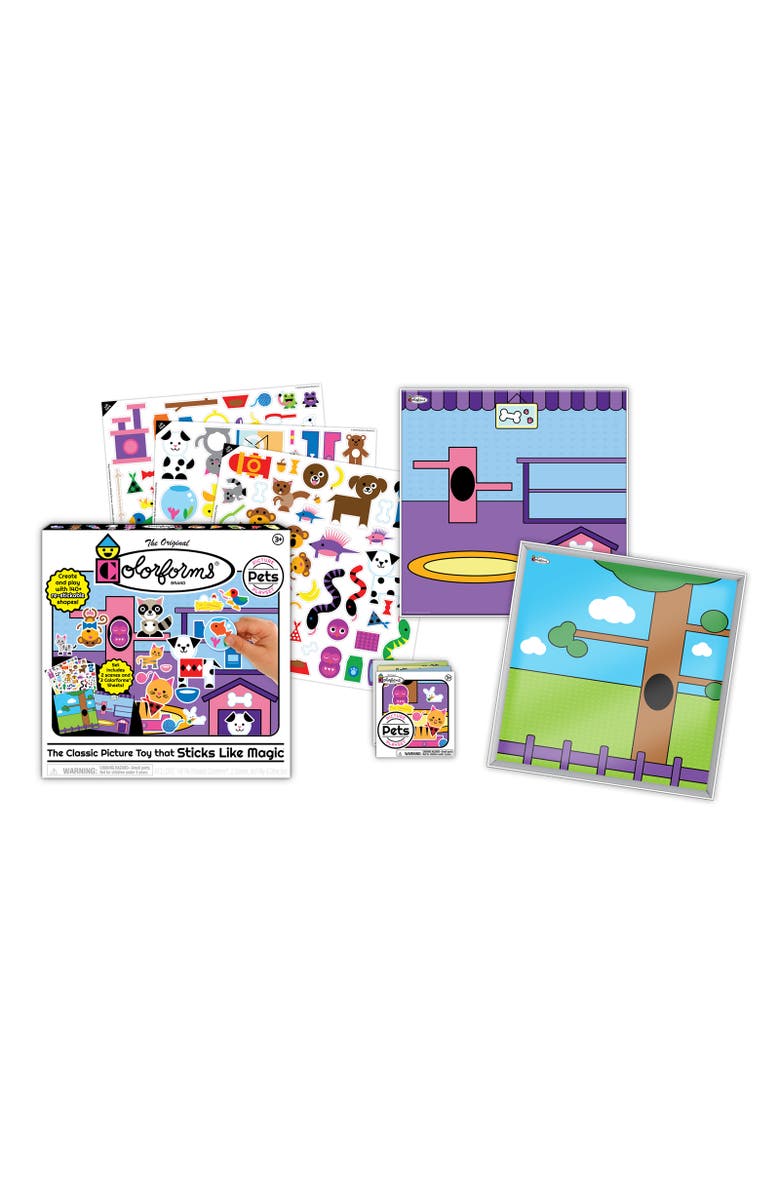 COLORFORMS Playmonster, Picture Play Set Pets, Kids, Alternate, color, Multicolored