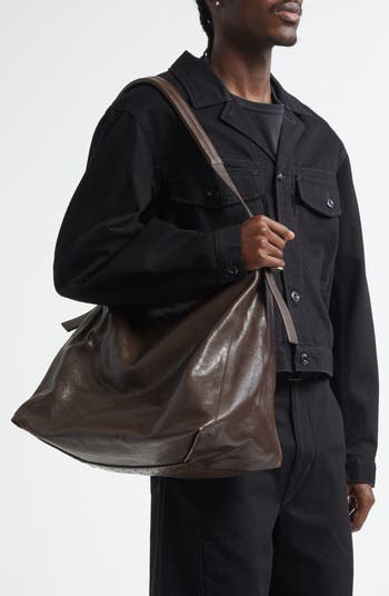 Lemaire Belted Leather Hobo Bag | Nordstrom Lemaire Belted Leather Hobo Bag | Nordstrom