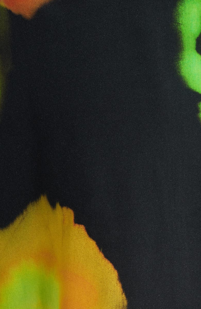 Obey Kinney Floral Print Camp Shirt, Alternate, color, 