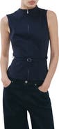 MANGO Fitted Zip Vest