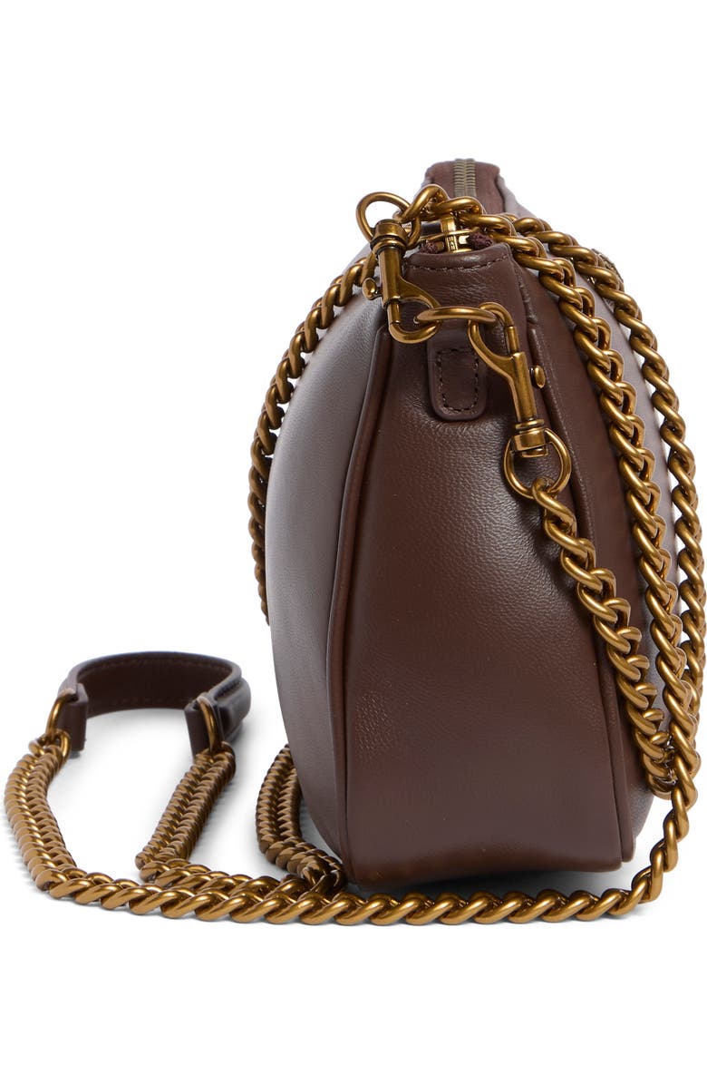 Kurt Geiger London Kew Pouch Crossbody Shoulder Bag, Alternate, color, Brown