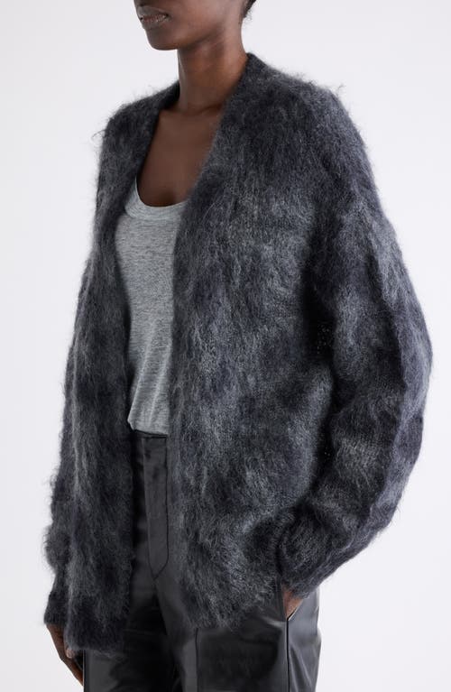 Isabel Marant Mylene Virgin Wool Blend Cardigan In Gray