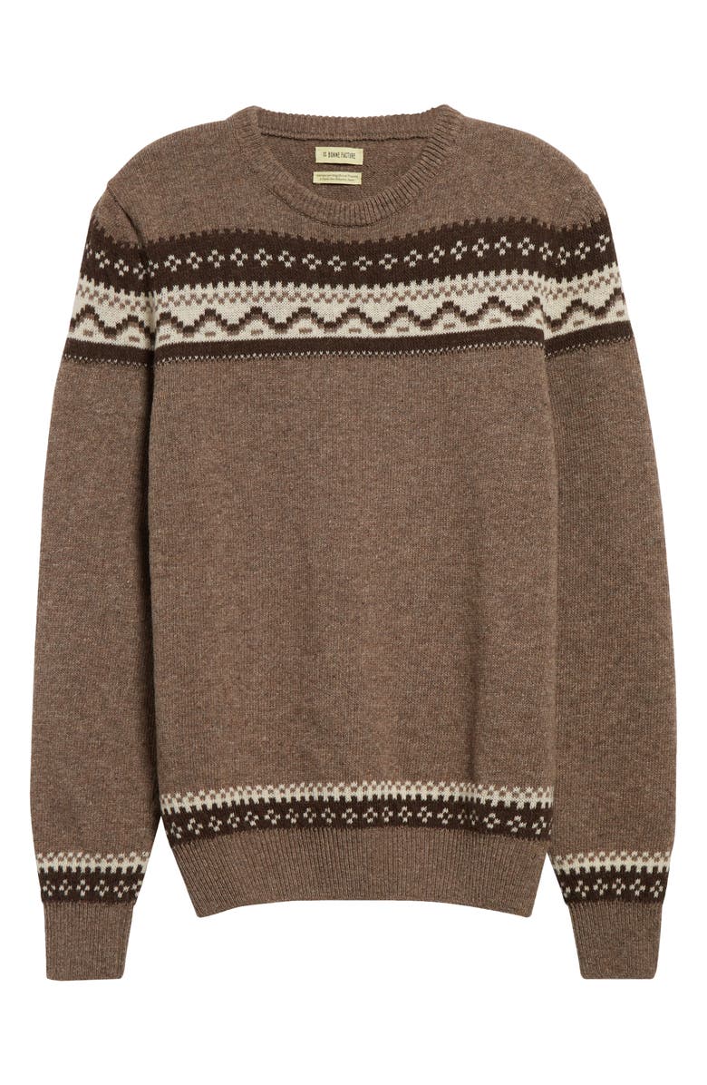 De Bonne Facture Crewneck Sweater, Alternate, color, 