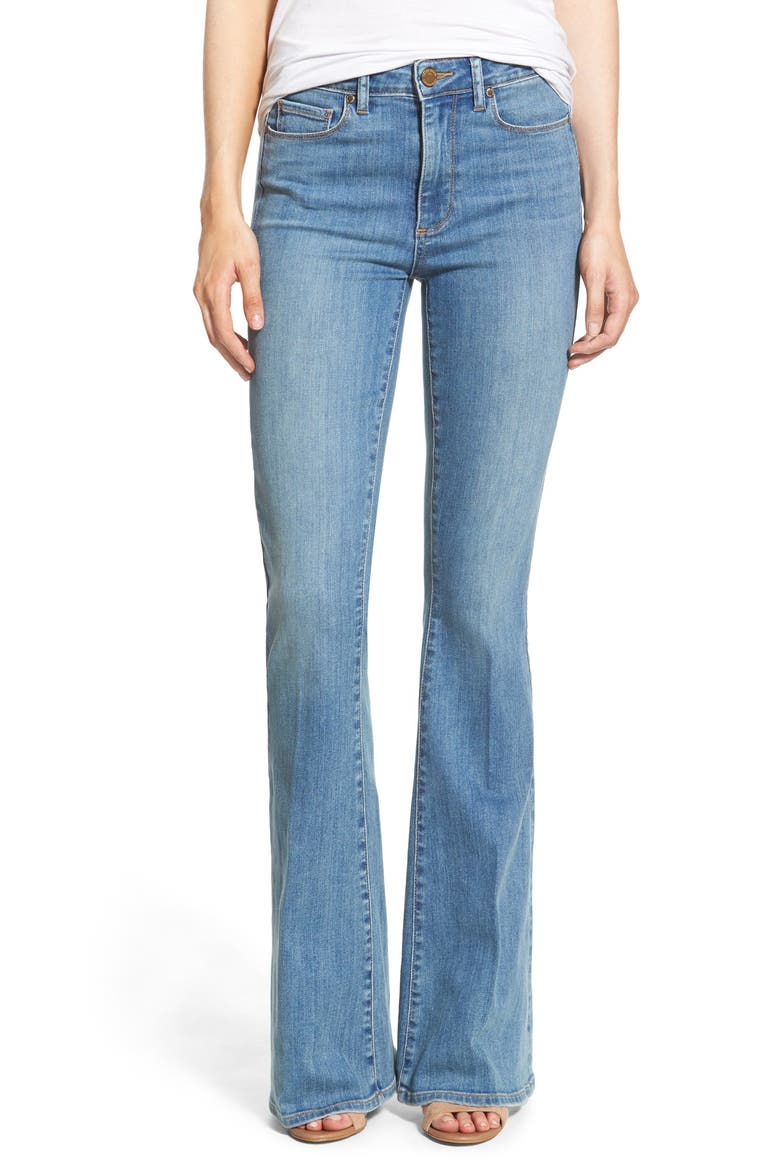 Denim 'Lou Lou' Flare Jeans, Main, color, ABEL