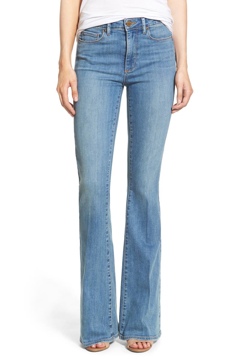PAIGE Denim 'Lou Lou' Flare Jeans, Main, color, 