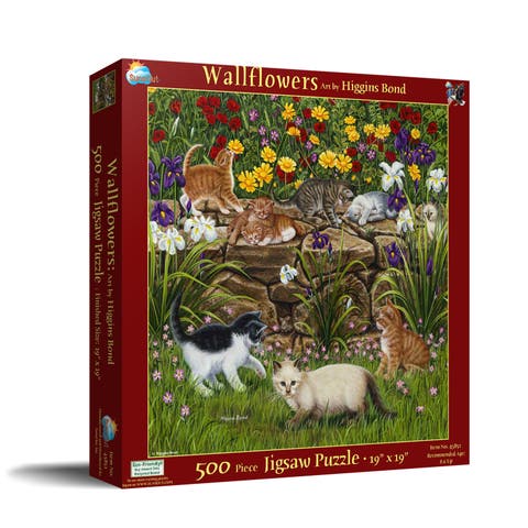 Wall Flowers 500 piece Jigsaw Puzzle for Adults