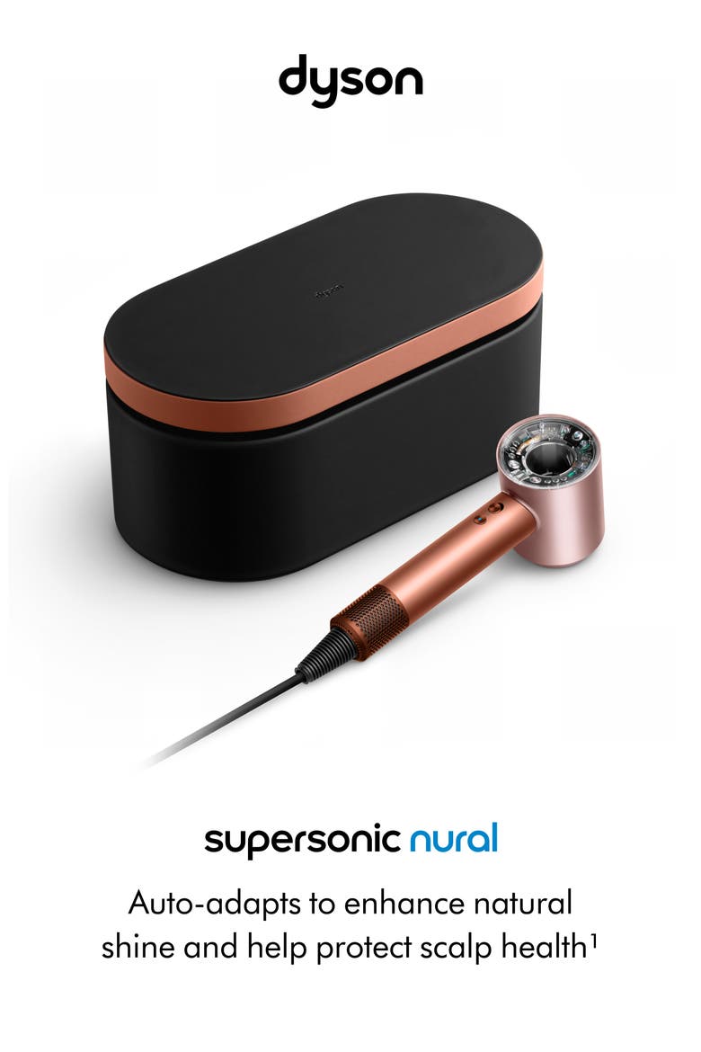 Special edition Supersonic Nural™ Hair Dryer in Amber silk, Alternate, color, AMBER SILK