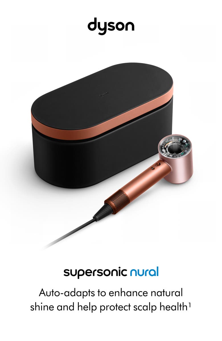 Dyson Special edition Supersonic Nural<sup>™</sup> Hair Dryer in Amber silk, Alternate, color, Amber Silk