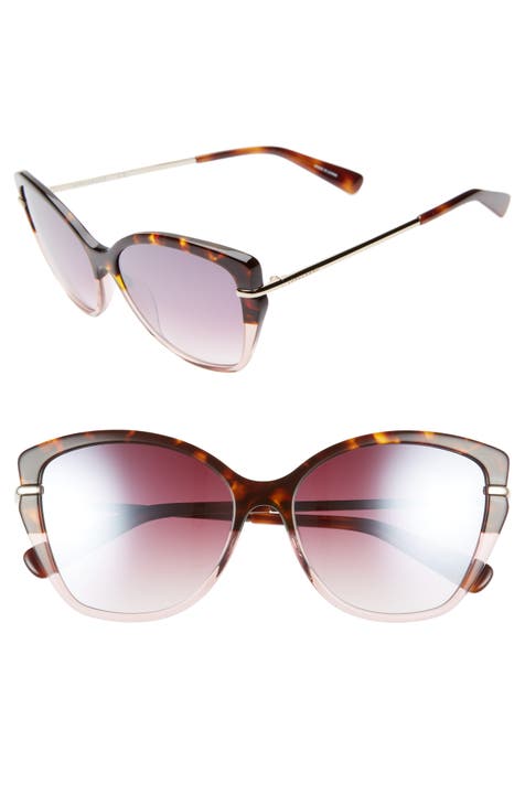 Heritage 57mm Butterfly Sunglasses