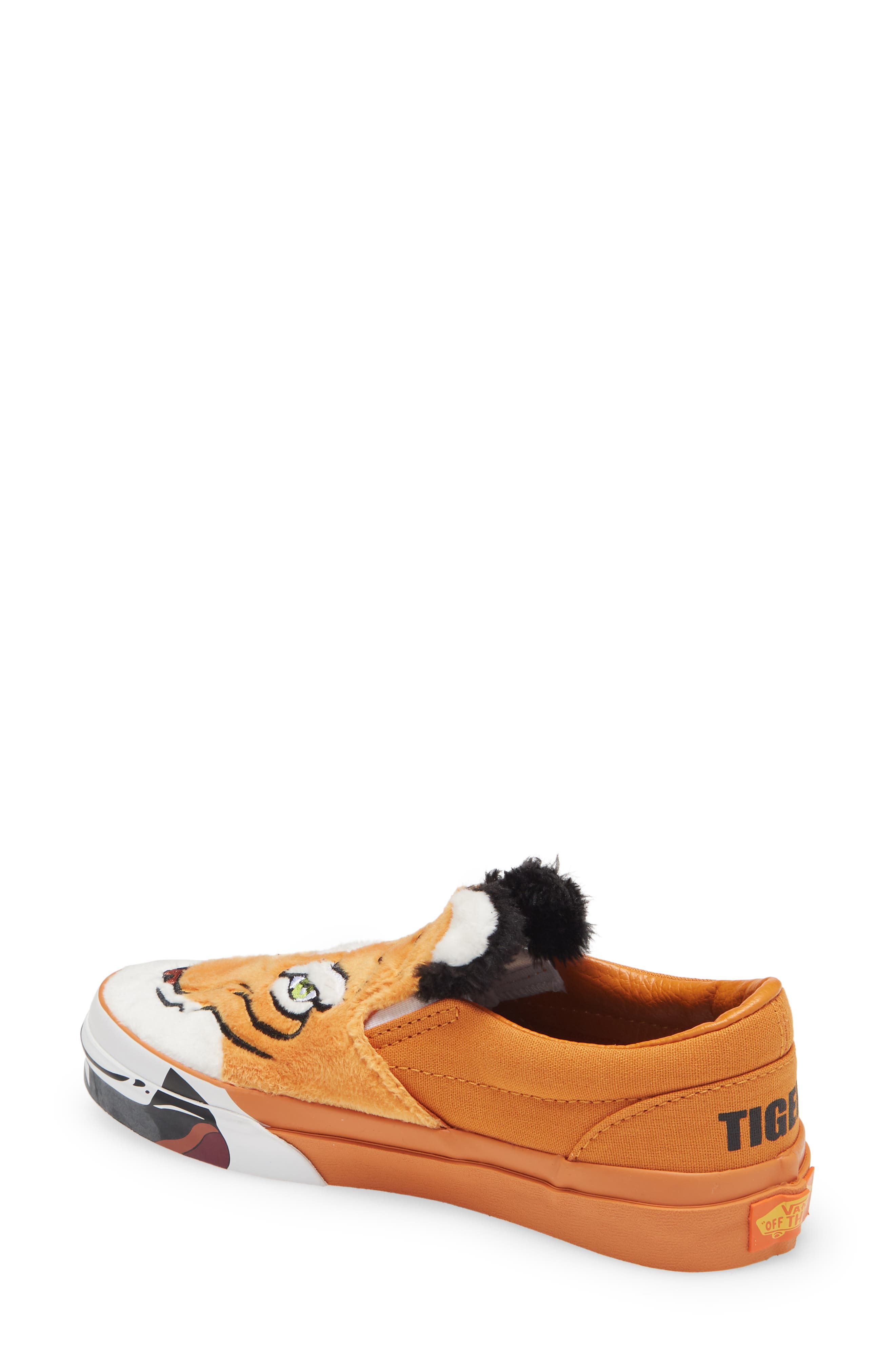 Vans x Project CAT Classic Slip-On Wild Tiger Sneaker, Alternate, color, 