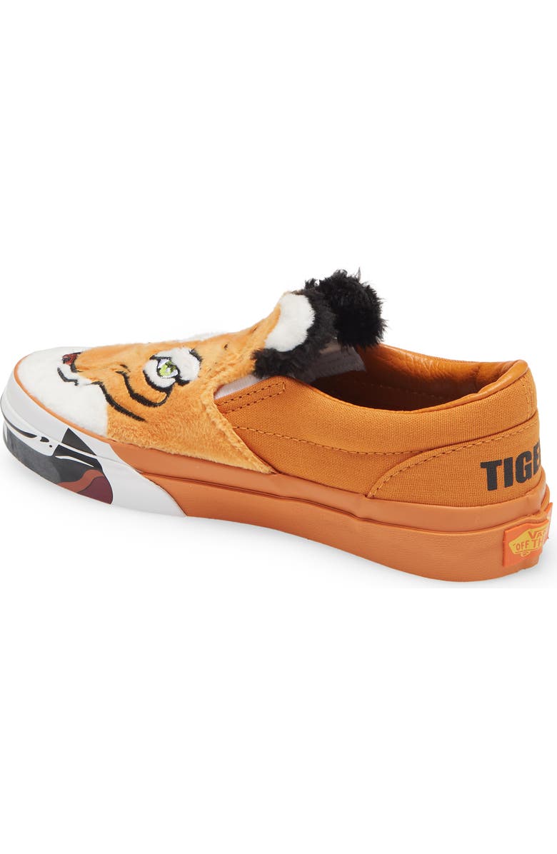 Vans x Project CAT Classic Slip-On Wild Tiger Sneaker, Alternate, color,