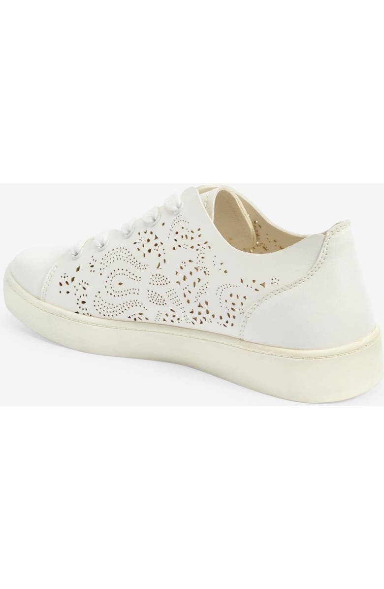 Comfortview The Leanna Sneaker, Alternate, color, White