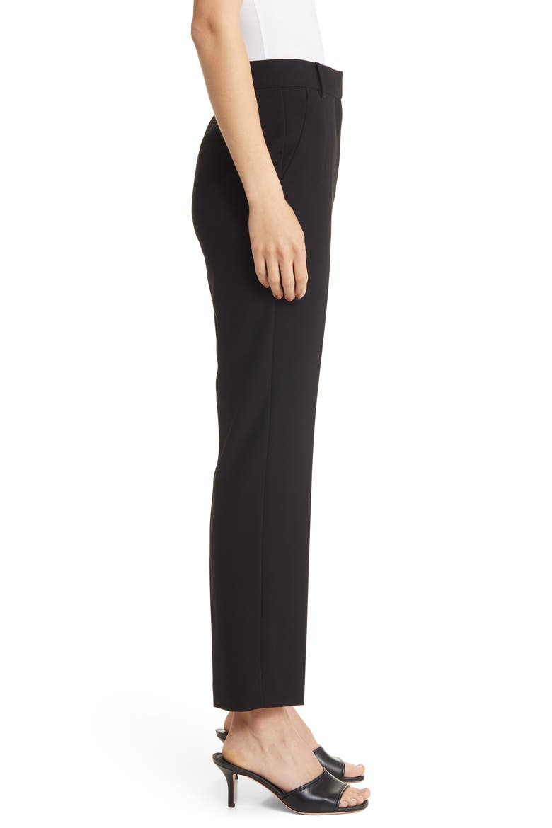 Stretch Twill Pants, Alternate, color, BLACK