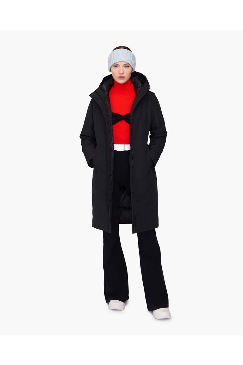 FERMONT | Hooded Down Winter Jacket, Alternate, color, Black