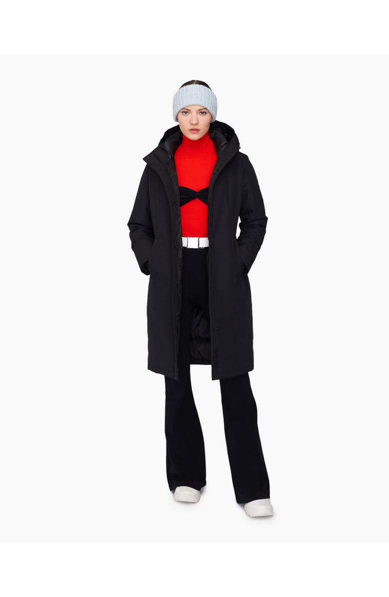 Quartz Co. FERMONT | Hooded Down Winter Jacket, Alternate, color, Black