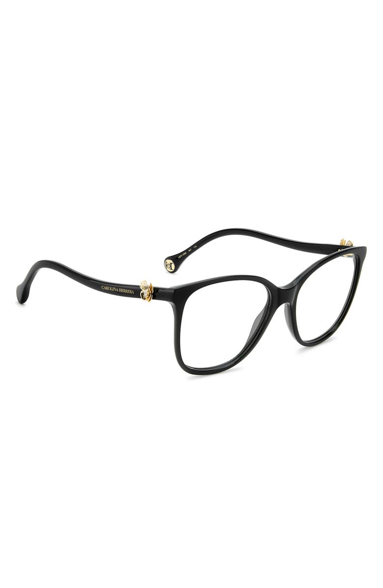 Carolina Herrera 55mm Square Optical Glasses, Alternate, color, 