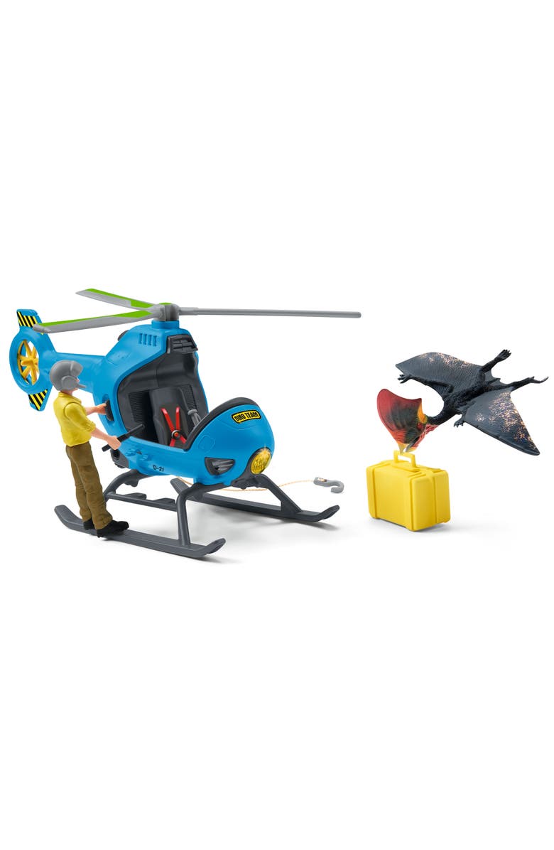 Schleich Dinosaurs Dinosaur Air Attack, Tou Figures, 10 Pc, Plastic, Kids, Main, color, Multicolored