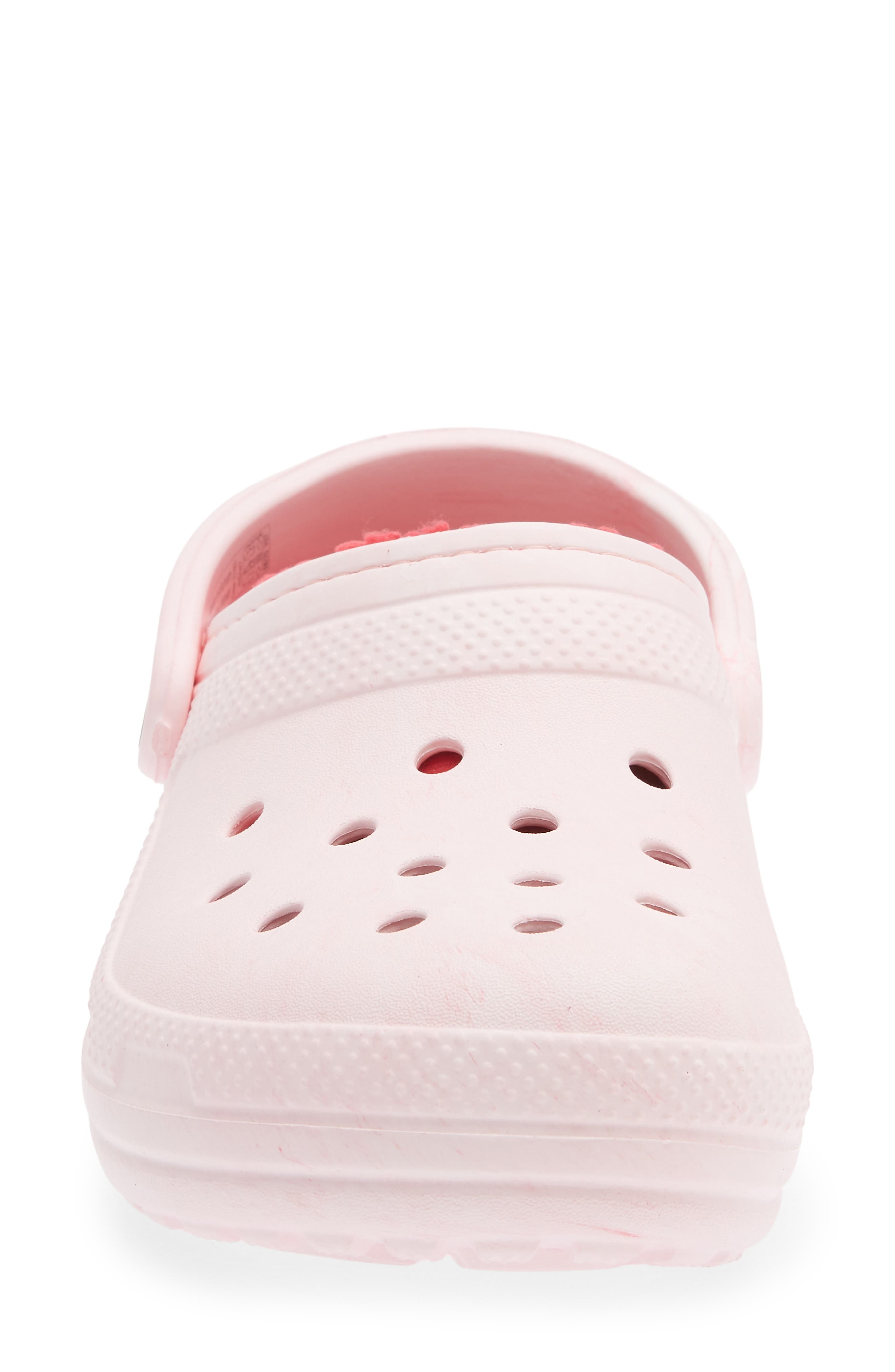 Classic Clog, Alternate, color, POWDER PINK SWIRL